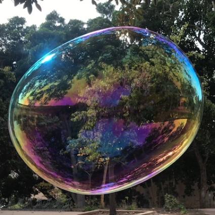 Bubble Magic – photograph by David Crellen